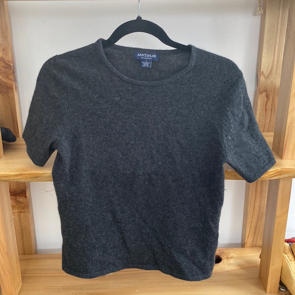 Ann Taylor cashmere shirt